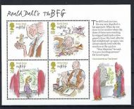 MS3264 2012 Roald Dahl The BFG miniature sheet UNMOUNTED MINT MNH