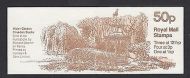 FB22a Feb 1982 Water Garden 50p Folded Booklet - good perfs