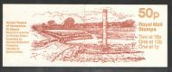 FB37 50p Roman Theatre (2nd Roman Britain) Folded Booklet Cyl B21 B4 B31