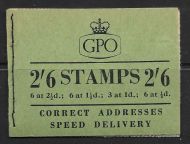 F34e 2/6 GPO booklet - Sept 1955 Wmk - EEET UNMOUNTED MINT/MNH