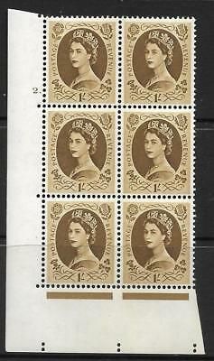 1 - Edward Crown Cyl 2 Dot perf A(E I) UNMOUNTED MINT