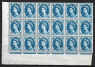 10d Wilding Multi Crown Cyl 1 Dot With huge Doctor Blade flaw UNMOUNTED MINT