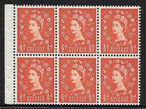 SB1 ½d Wilding perf type Ie bottom UNMOUNTED MNT MNH