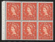 SB1 ½d Wilding perf type Ie Top UNMOUNTED MNT MNH