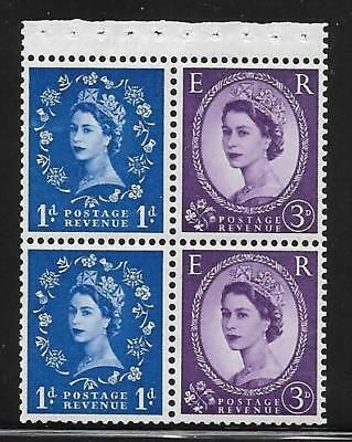 SB35 Crowns Left Wilding booklet pane perf type AP UNMOUNTED MNT