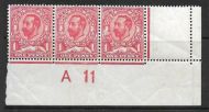N7(4) 1d Carmine Downey Head Control A 11(w) Perf 2 UNMOUNTED MINT MNH