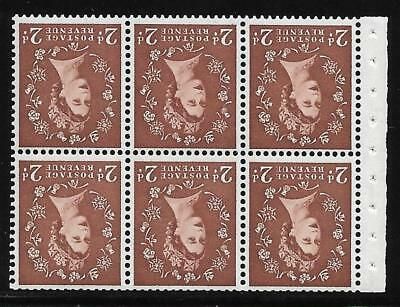 SB78a(ag) Wilding booklet pane Edward perf type I UNMOUNTED MNT MNH