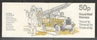 FB8a 1979 Leyland Fire Engine 7p RB Folded Booklet - good perfs