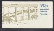 FG3a 1978 Llangollen Canal Point-Cysylite 90p Folded Booklet - good perfs