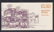 FL4a 1984 Trams book No.2 - Glasgow Folded Booklet - Good perfs