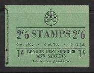 BD18(80) 2 6 GPO GVI booklet - June 1950 - Complete UNMOUNTED MINT MNH