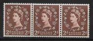 S37m 2d Wilding Edward Crown with variety - Retouched 2 UNMOUNTED MINT