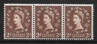 S37m 2d Wilding Edward Crown with variety - Retouched 2 UNMOUNTED MINT/MNH