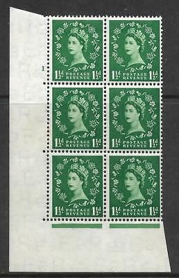 1½d Wilding Tudor Wmk Cylinder 1 No Dot perf type A(E I) UNMOUNTED MINT MNH