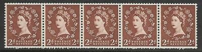 S38w 2d Wilding Edward Crown with listed variety - Dot on Rose UNMOUNTED MINT