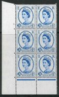 4d Wilding Edward Crown cyl 1 Dot Perf C(E P) UNMOUNTED MINT