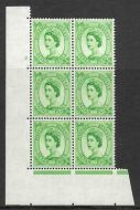 7d Wilding Tudor Wmk Cylinder 2 Dot perf type A(E I) UNMOUNTED MINT