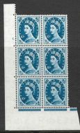 10d Wilding Tudor Wmk Cylinder 1 Dot perf type A(E I) UNMOUNTED MINT