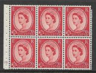 SB80 Wilding pane Tudor Crown perf type Ie bottom cyl J5 Dot UNMOUNTED MNT
