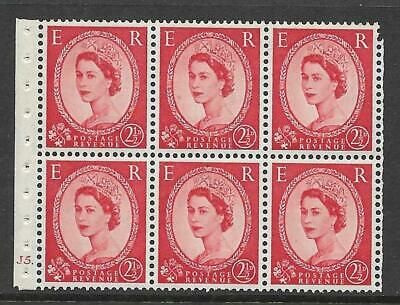SB80 Wilding pane Tudor Crown perf type Ie bottom cyl J5 Dot UNMOUNTED MNT