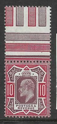 Sg311 Spec M44(6) 10d Dull Red Purple  Carmine Somerset House UNMOUNTED MINT