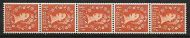 S2h ½d Edward watermark Vertical Coil with variety UNMOUNTED MINT