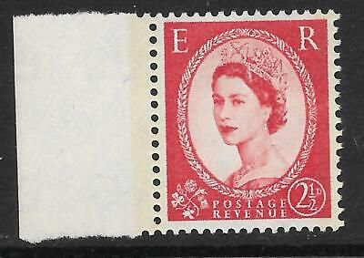 S64c 2½d Wilding Blue Phos Cream type 1 2 bands typo UNMOUNTED MINT