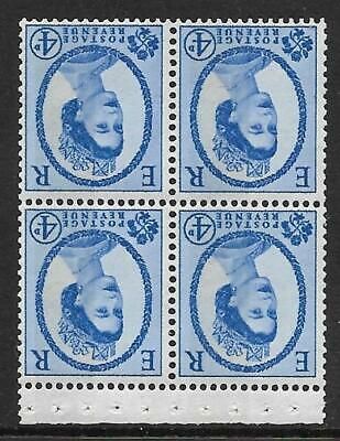SB110a(ab) Wilding booklet pane violet phos 1 x 8mm band UNMOUNTED MNT MNH