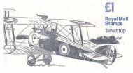 FH2a 5 Jan 1980 Sopwith Camel Vickers Vimy Folded Booklet 
