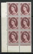 11d Wilding Tudor Wmk Cylinder 1 Dot perf type C(E P) UNMOUNTED MINT