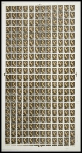 XS13 4d Scotland Regional Sheet No Watermark - Full sheet 2 No Dot U/M