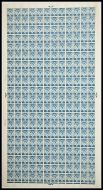 XS26 1 6 Scotland Regional Sheet 9.5mm Violet - Full sheet UNMOUNTED MINT MNH