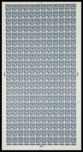 XW10 5d Wales Regional Sheet - Full sheet UNMOUNTED MINT MNH