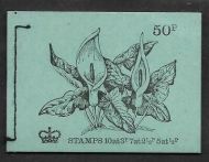 DT6 May 1972 British Flowers #6 50p Stitched Booklet - complete