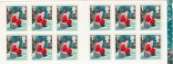LX32 2006 Christmas Greetings Barcode Booklet 12 x 1st class - No Cylinder