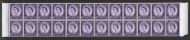 Sg 575d 3d Wilding with Experimental T Watermark strip UNMOUNTED MINT