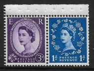 S24e  S80b Wilding Violet Phos both band  wmk sideways Right UNMOUNTED MINT