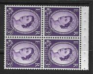 SB96a Wilding booklet pane Sideways right perf type AP UNMOUNTED MNT