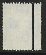 Sg 588b (S18b) 1d graphite misplaced lines 3 lines UNMOUNTED MINT