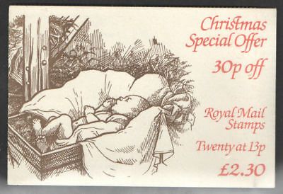 GB Folded Booklet FX7a 1984 Chirstmas Folded booklet Complete