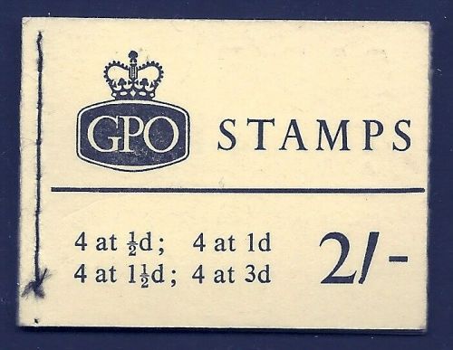 N18 2 - Oct 1964 Wilding AVC GPO Booklet complete with advert panes ONLY!