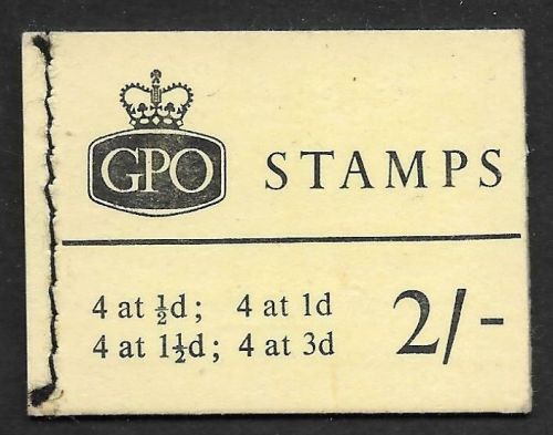 N19 2 - Dec 1964 Wilding Advertising Voucher Copy GPO Booklet - NO STAMPS!