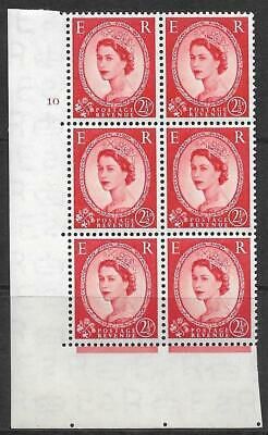2½d Wilding Tudor Wmk Cylinder 10 No Dot perf type A(E I) UNMOUNTED MINT