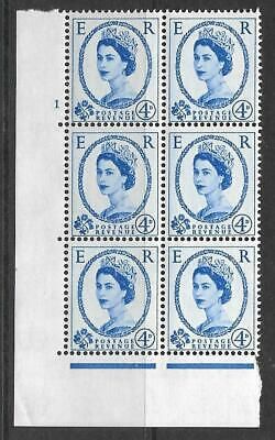 4d Wilding Multi Crown on Cream Cyl 1 No Dot perf A(E I) UNMOUNTED MINT