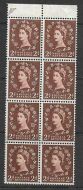 S37e 2d Wilding Edward with variety - Rose petal flaw UNMOUNTED MINT MNH