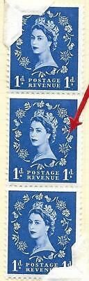 S16n 1d Wilding Multi Crown on Cream Coil with variety UNMOUNTED MINT