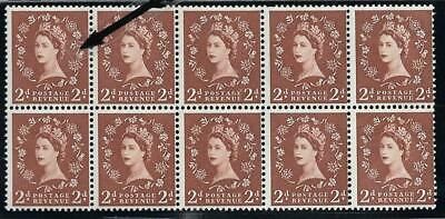 S38k 2d Wilding Edward with listed variety - UNMOUNTED MINT