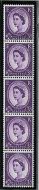 S77 3d Wilding Blue Phos on White with Right band vertical coil UNMOUNTED MINT