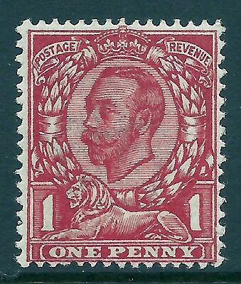 Sg 341 N11(4) 1d Very Deep Bright Scarlet Downey Head RPS cert UNMOUNTED MINT