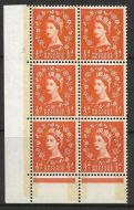 1959 ½d Phosphor Graphite cylinder 5 No Dot perf type C(E P) UNMOUNTED MINT